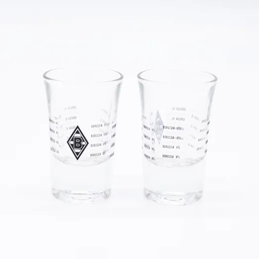 Borussia M´Gladbach Schnapsglas "VFL" 2er-Set 2cl