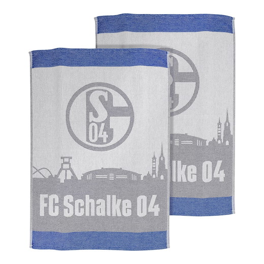 FC Schalke 04 Geschirrtuch 2er-Set 