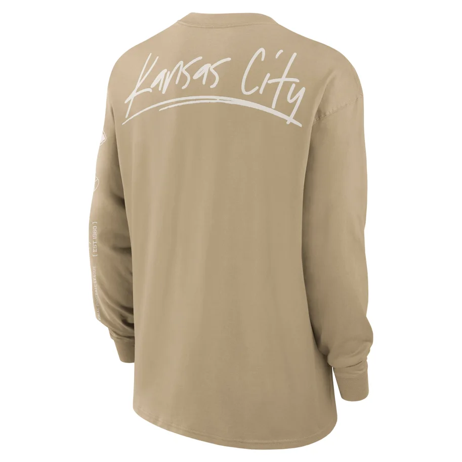 Kansas City Chiefs Nike Long Sleeve Max 90 T-Shirt 2XL