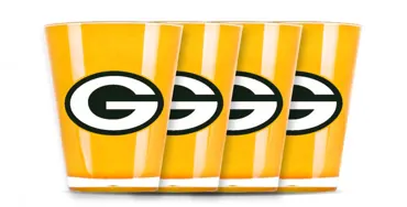 Green Bay Packers 4 Shot-Gläser