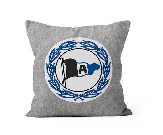 Arminia Bielefeld Buchstabenkissen DSC 45x45cm