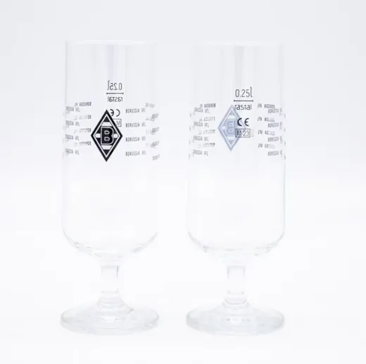 Borussia M´Gladbach Pilsglas "VFL" 2er-Set 0,25ml
