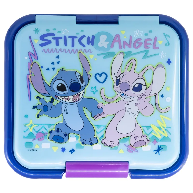 Stitch "Drawing" - Lunchbox mit 3 Fächern