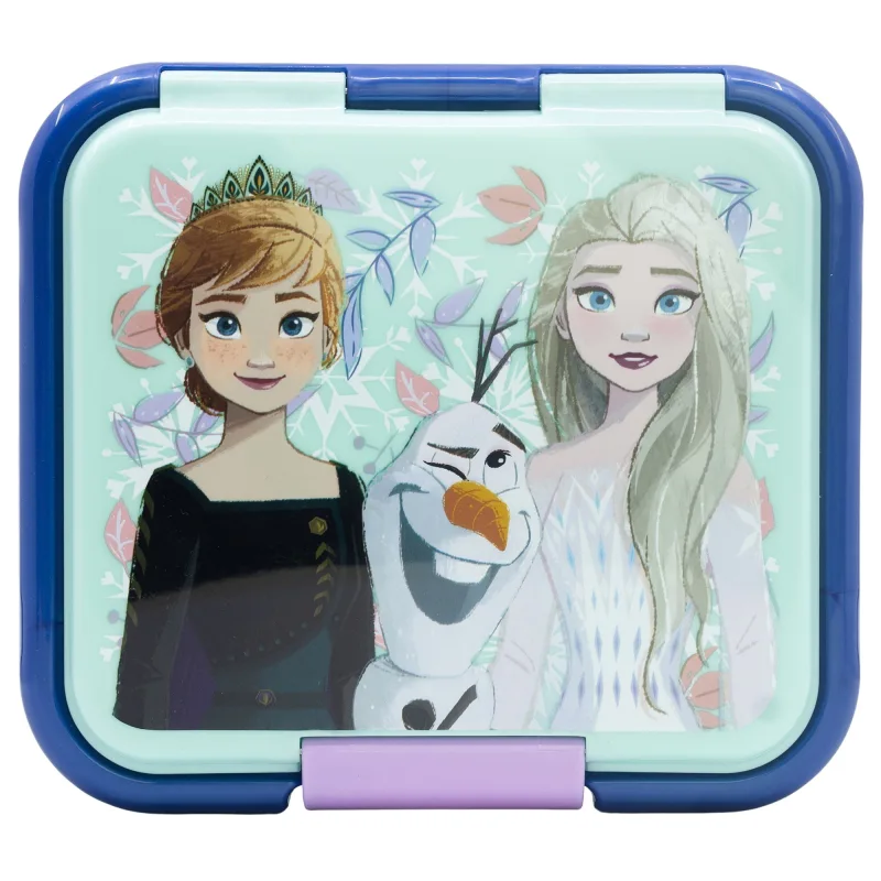 Frozen "Snowy Tale" - Lunchbox mit 3 Fächern
