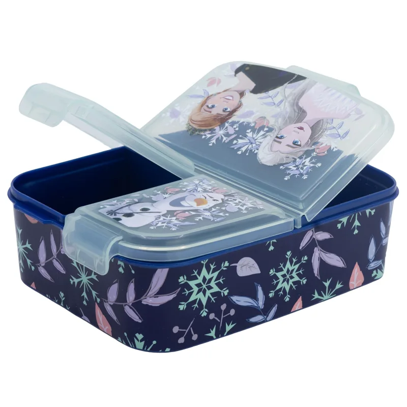 Frozen "Snowy Tale" - Lunchbox mit Fächern