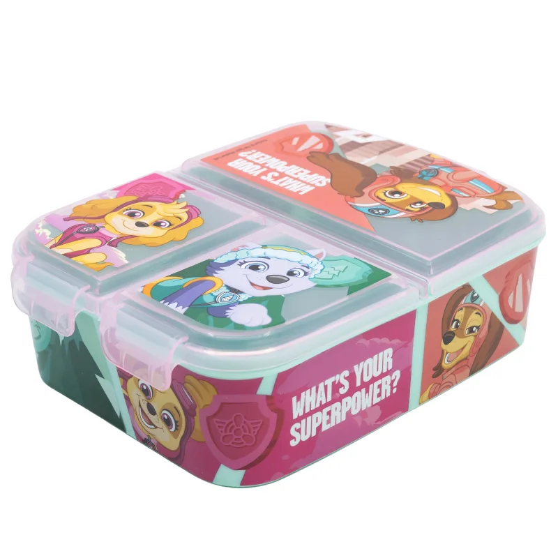 Paw Patrol Girl "Superpower" - Lunchbox mit Fächern