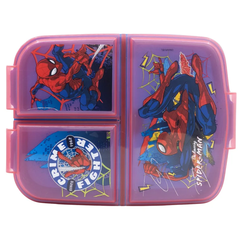Spiderman "Moving Target" - Lunchbox mit Fächern