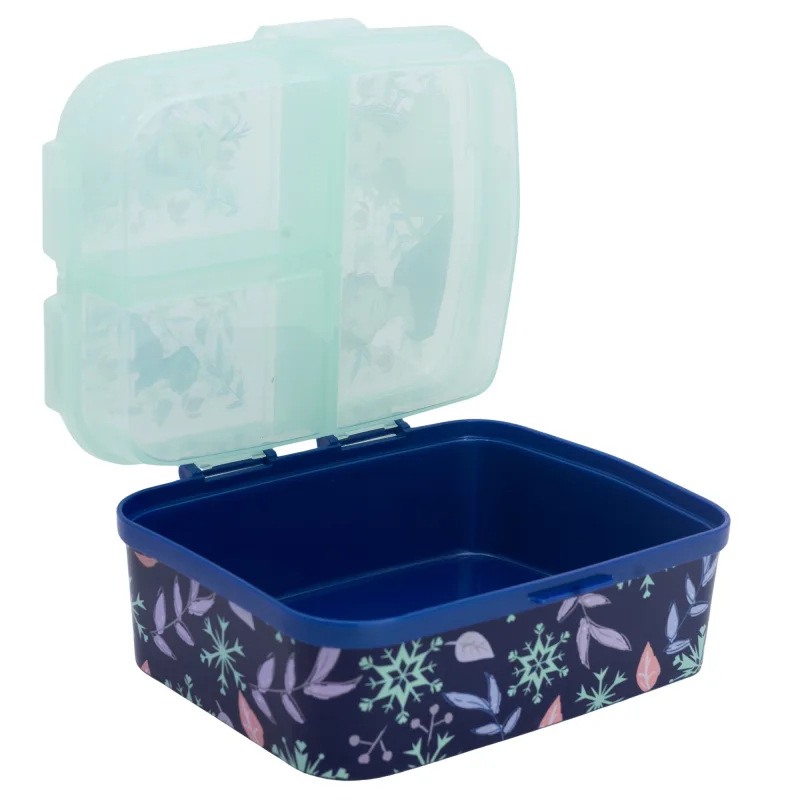 Frozen "Snowy Tale" - Lunchbox XL mit 4 Fächern