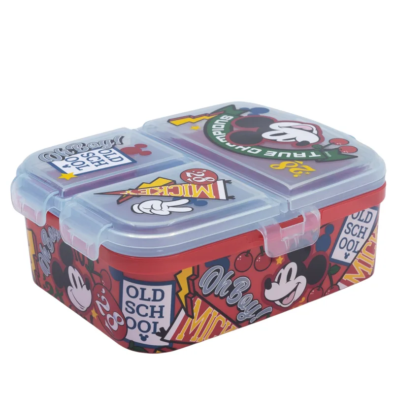 Mickey "True Champions" - Lunchbox XL mit 4 Fächern