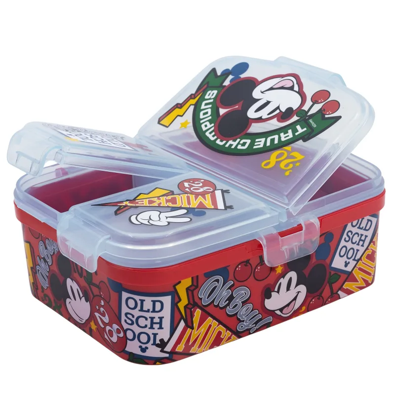 Mickey "True Champions" - Lunchbox XL mit 4 Fächern