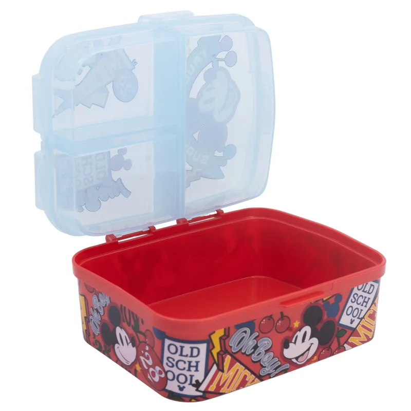 Mickey "True Champions" - Lunchbox XL mit 4 Fächern