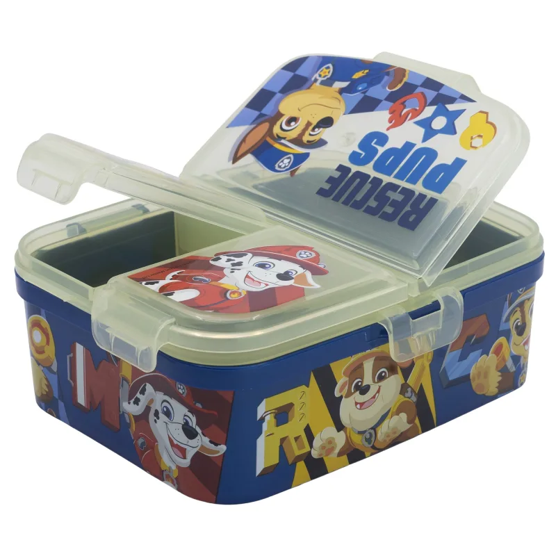 Paw Patrol "Rescue Pups" - Lunchbox XL mit 4 Fächern