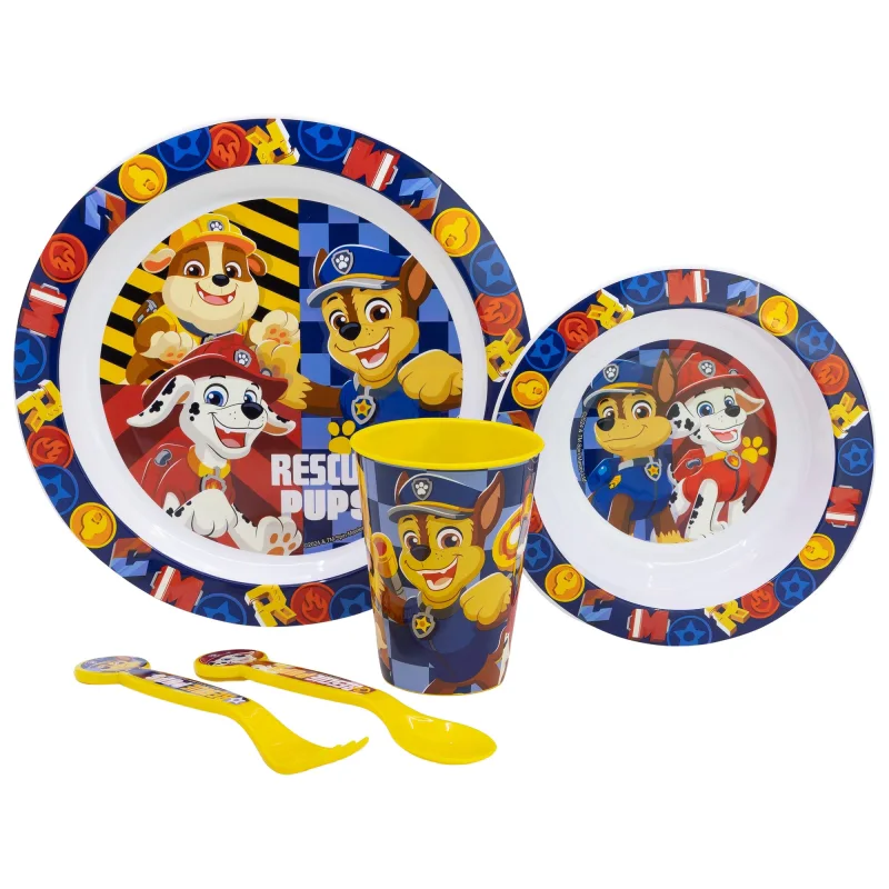 Paw Patrol "Rescue Pups" - Geschirr-Set 5-teilig