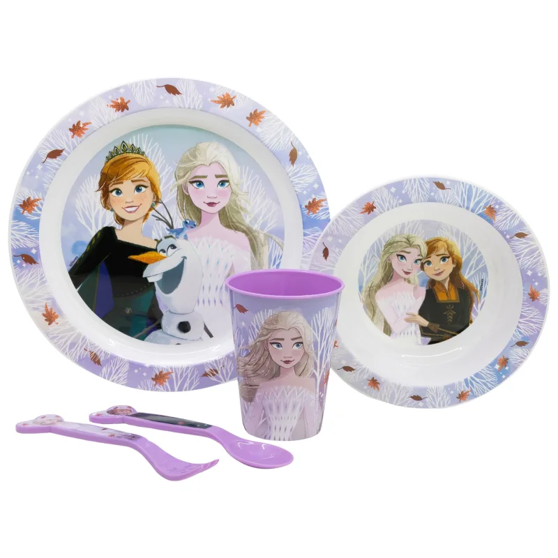 Frozen "Autumn Leaves" - Geschirr-Set 5-teilig