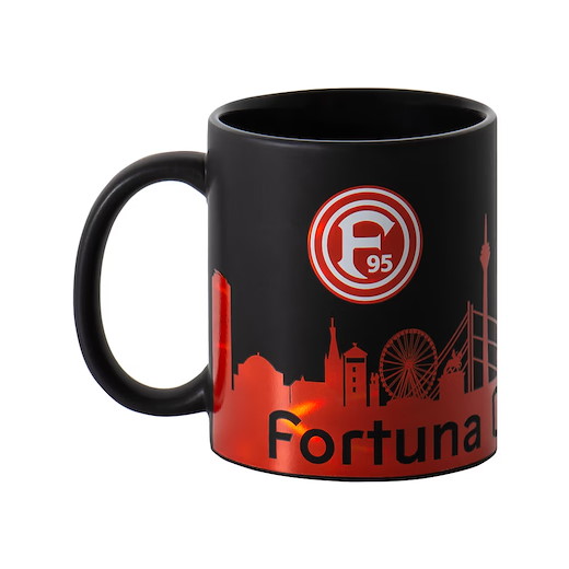 Fortuna Düsseldorf Tasse "Skyline Metallic" 11oz