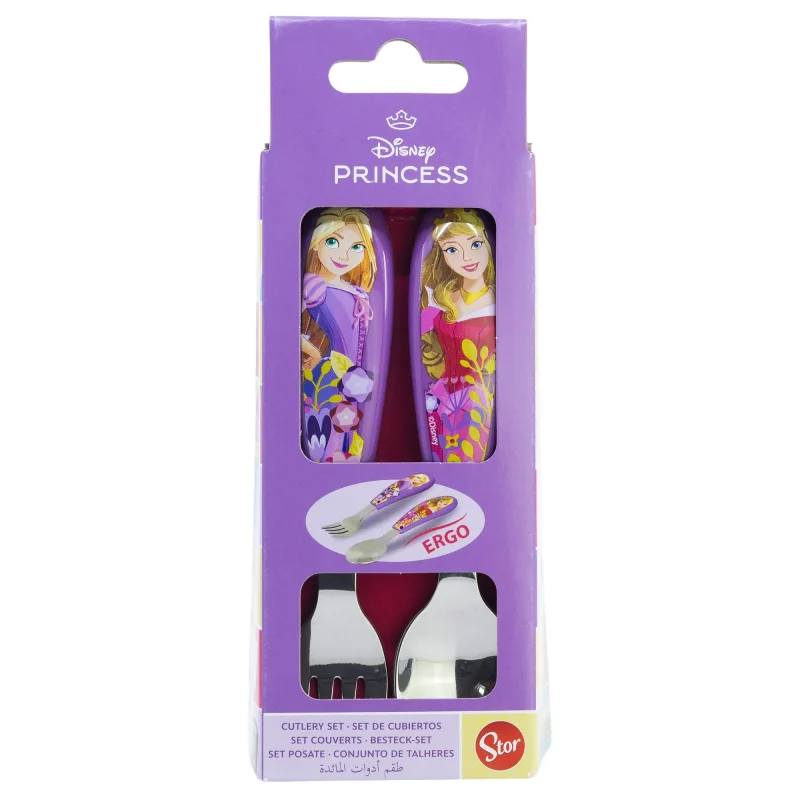Disney Princess "Courageous Heart" - Kinderbesteck Set 2-teilig