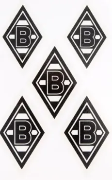 Borussia M´Gladbach Leuchtaufkleber