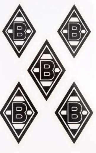 Borussia M´Gladbach Leuchtaufkleber