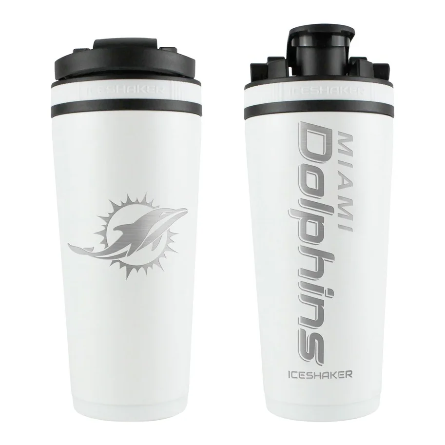 Miami Dolphins Solid Colour Shaker 