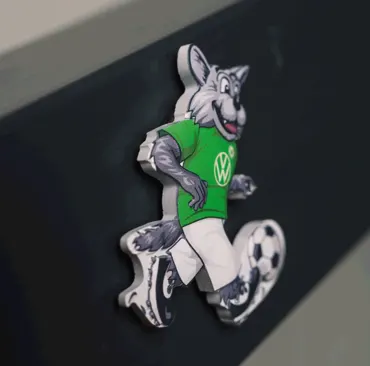 VfL Wolfsburg Magnet Wölfi