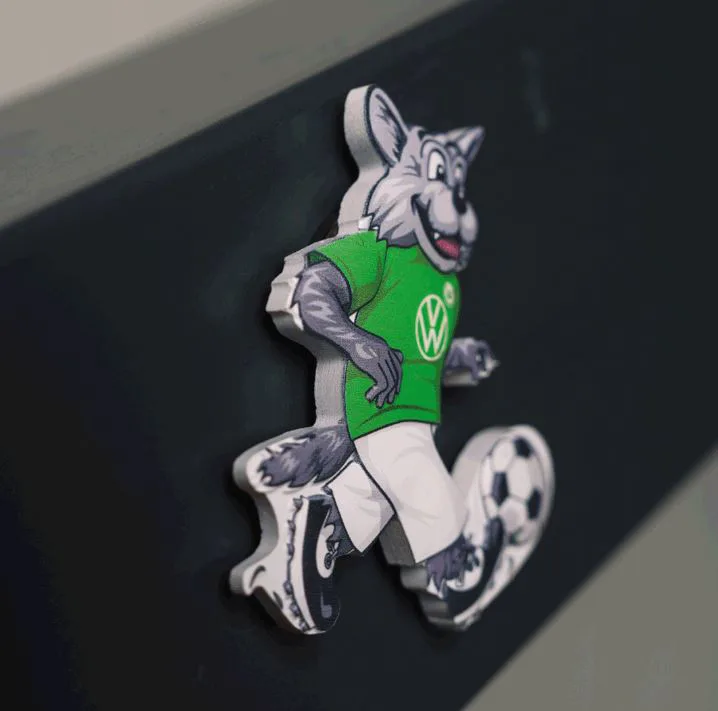 VfL Wolfsburg Magnet Wölfi 