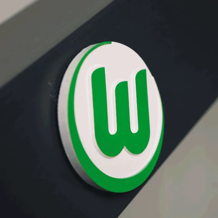 VfL Wolfsburg Magnet Logo 
