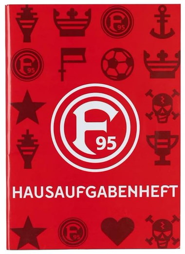 Fortuna Düsseldorf Hausaufgabenheft  