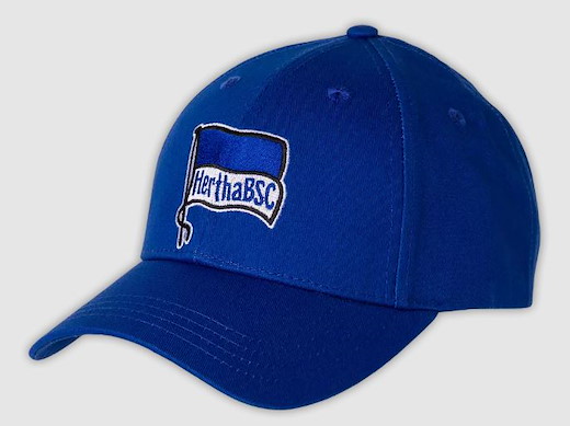 Hertha BSC Cap Fahne pur  