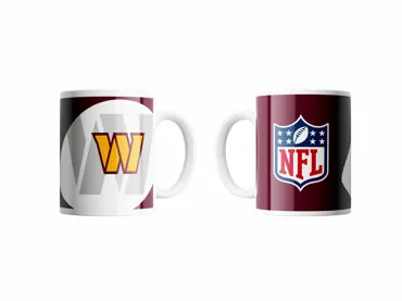 Washington Commanders Classic Mug Shadow Logo 11 Oz