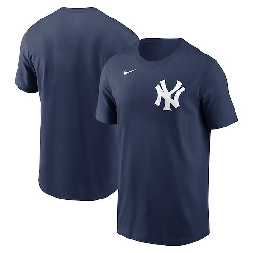 New York Yankees Nike Fuse Wordmark Cotton Tee L