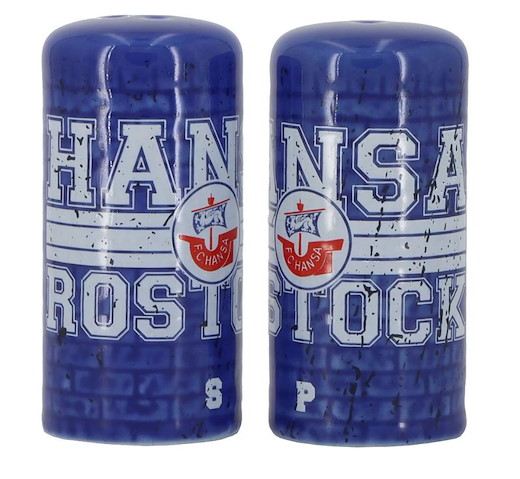 Hansa Rostock Salz & Pfefferstreuer Mauer 