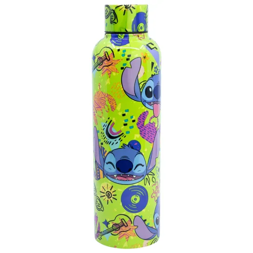 Stitch - kippsichere isolierte Thermo-Edelstahlflasche, 515 ml