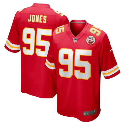 Kansas City Chiefs Nike Home Jersey Jones 95 S