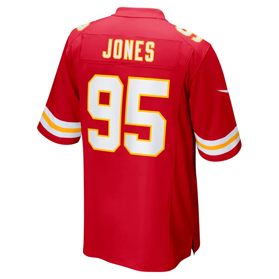 Kansas City Chiefs Nike Home Jersey Jones 95 2XL