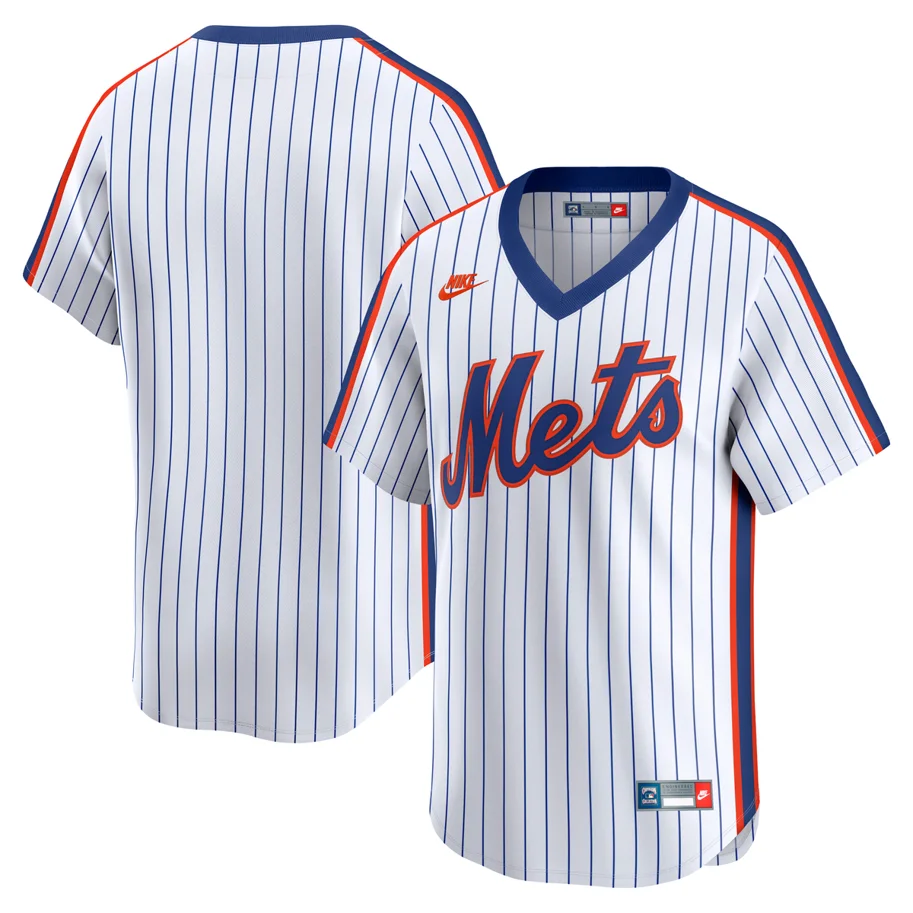 New York Mets Nike MLB Limited Cooperstown Jersey M