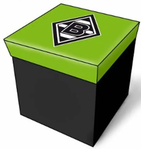 Borussia M'Gladbach Sitzbox mit Stauraum 