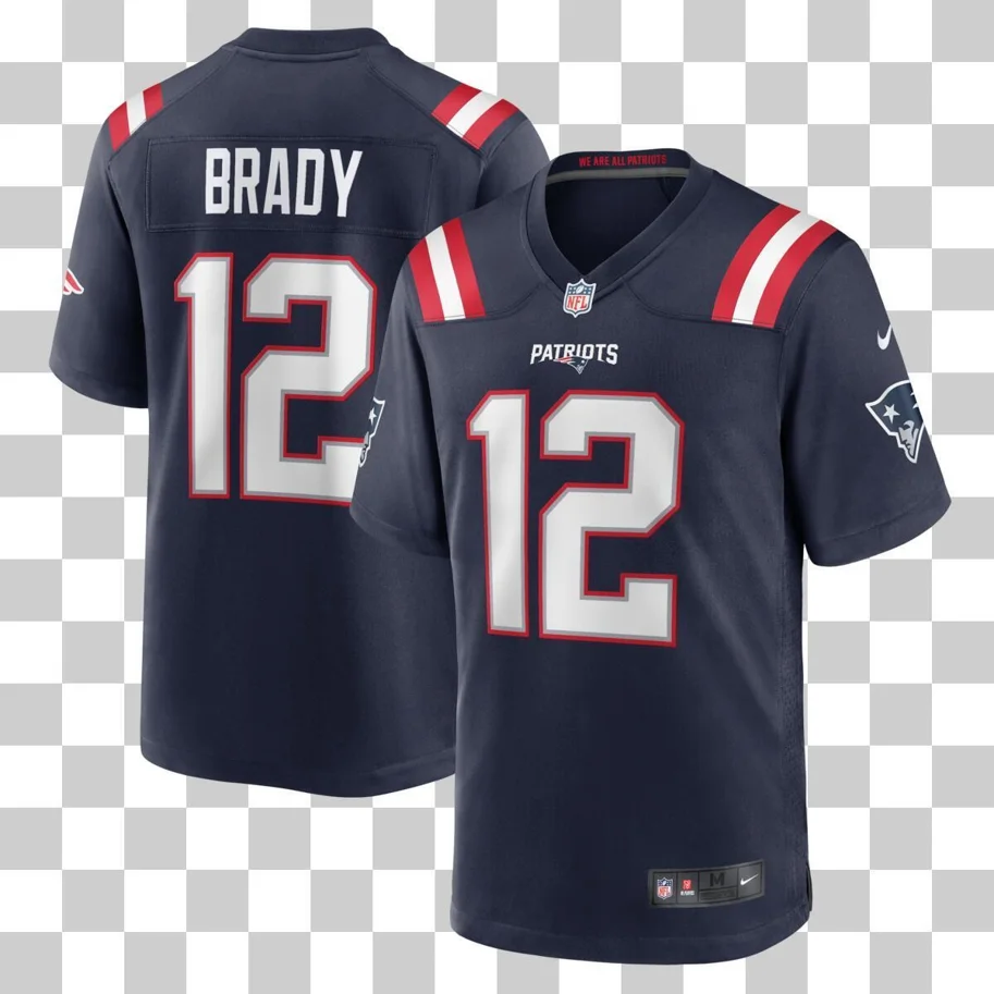 New England Patriots Nike Game Home Brady 12 S