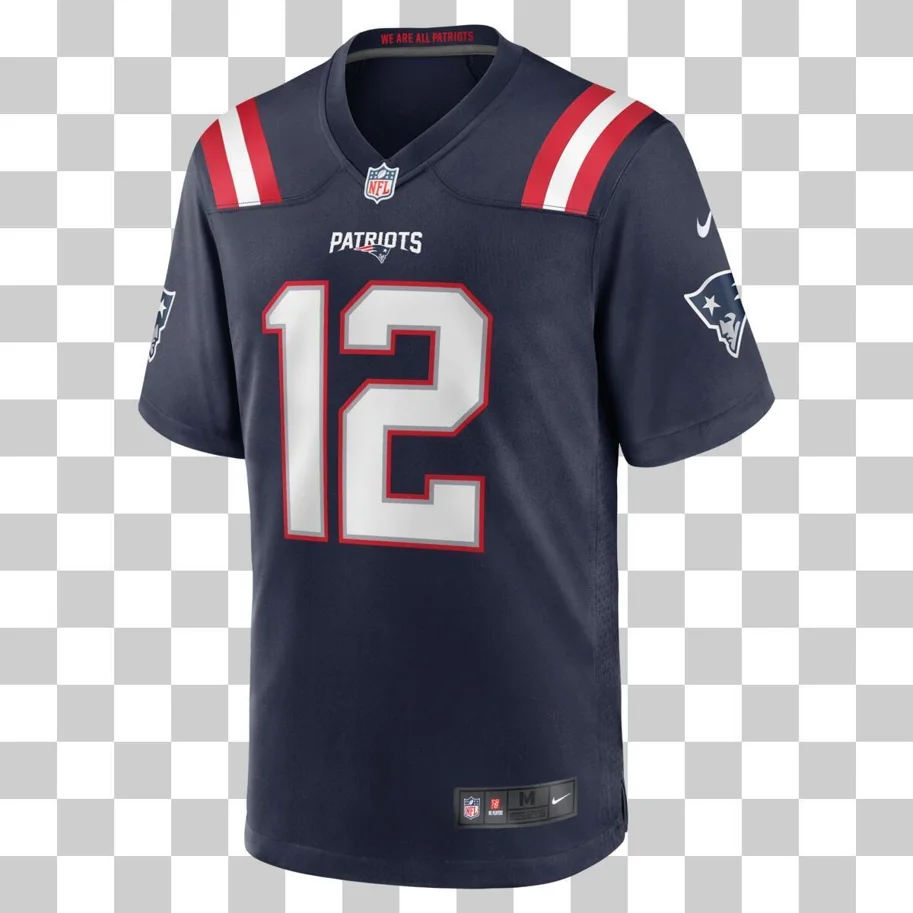 New England Patriots Nike Game Home Brady 12 S