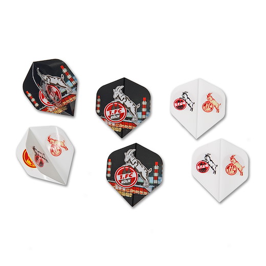 1. FC Köln Dart Flights 6er Set - 2025 