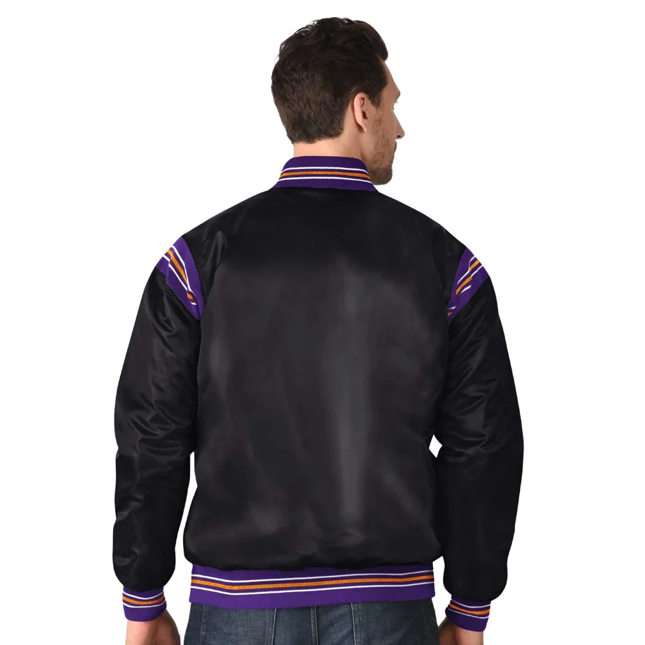 Los Angeles Kings Starter Satin Varsity Jacket M
