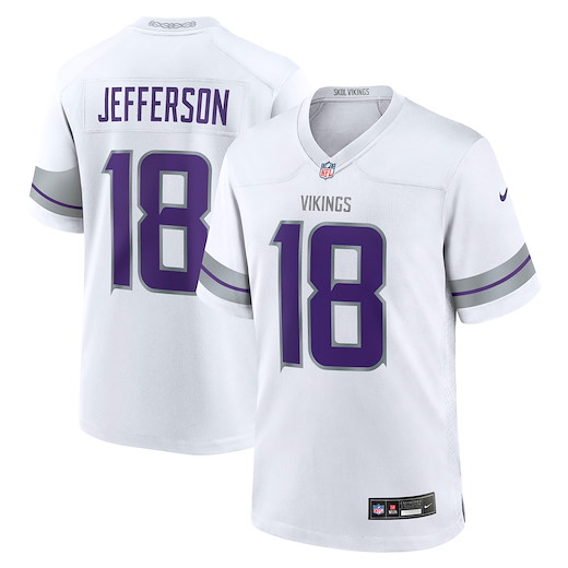 Minnesota Vikings Nike Alt. Jersey Jefferson 18 2XL