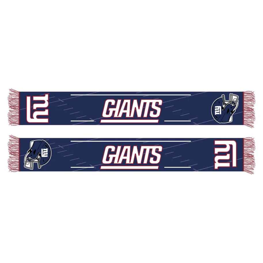 New York Giants HD Knitted Jaquard Scarf  
