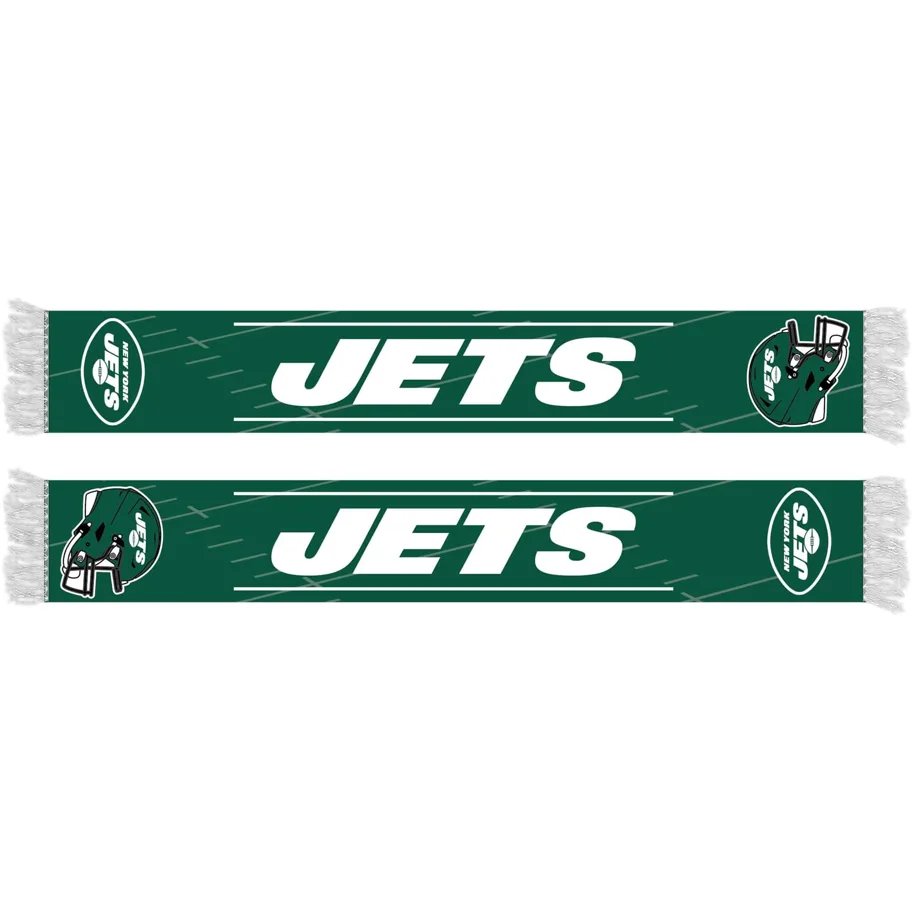 New York Jets HD Knitted Jaquard Scarf  