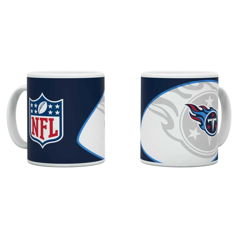 Tennessee Titans Classic Mug Shadow Logo & Shield 