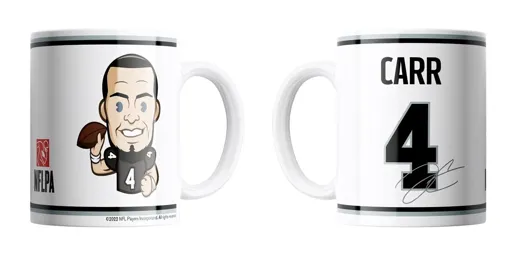 NFLPA CARR - Saints "MOTION" Mug 15 oz