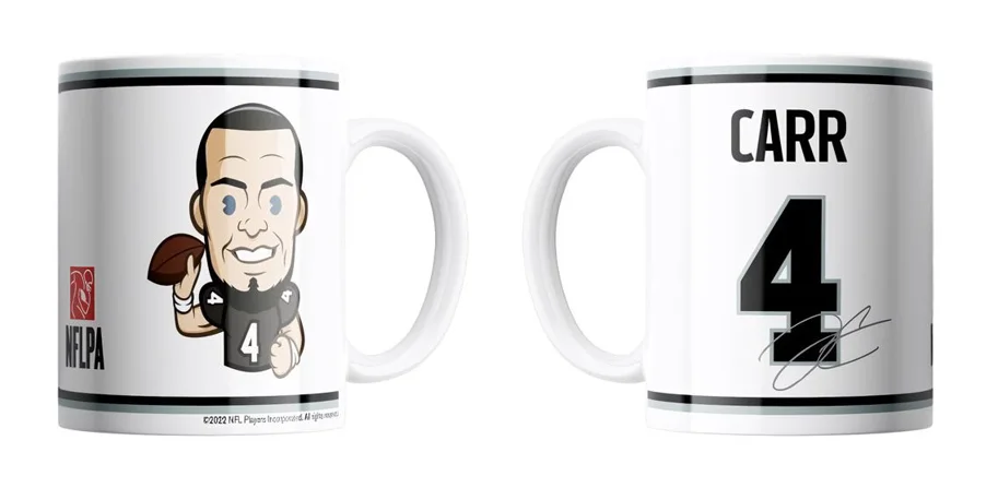 NFLPA CARR - Saints "MOTION" Mug 