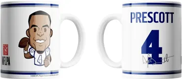 NFLPA PRESCOTT - Cowboys "MOTION" Mug 15 oz