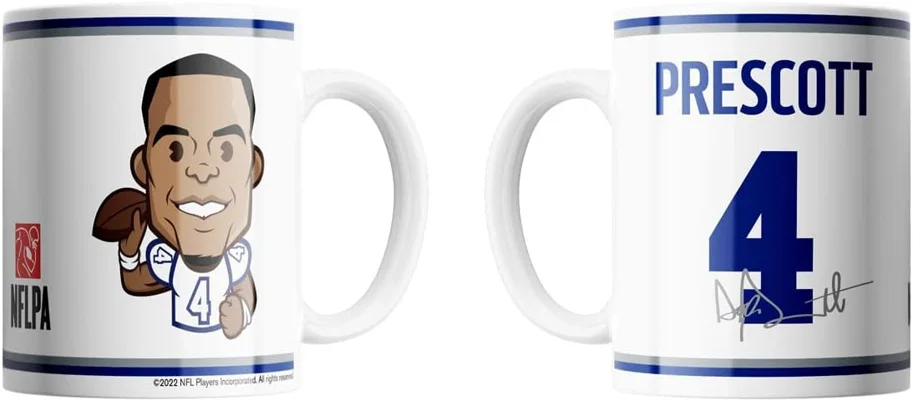 NFLPA PRESCOTT - Cowboys "MOTION" Mug 