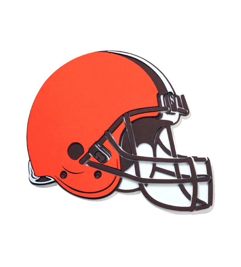 Cleveland Browns 3D FanFoam Super Size Wall Sign ca. 40x30x3cm