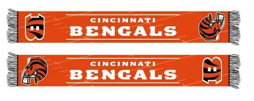 Cincinnati Bengals HD Knitted Jaquard Scarf  145x20cm
